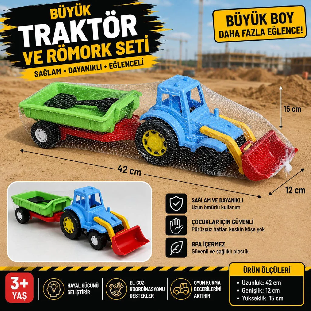 107 FILELI KEPCELI TRAKTOR urun gorseli - 1