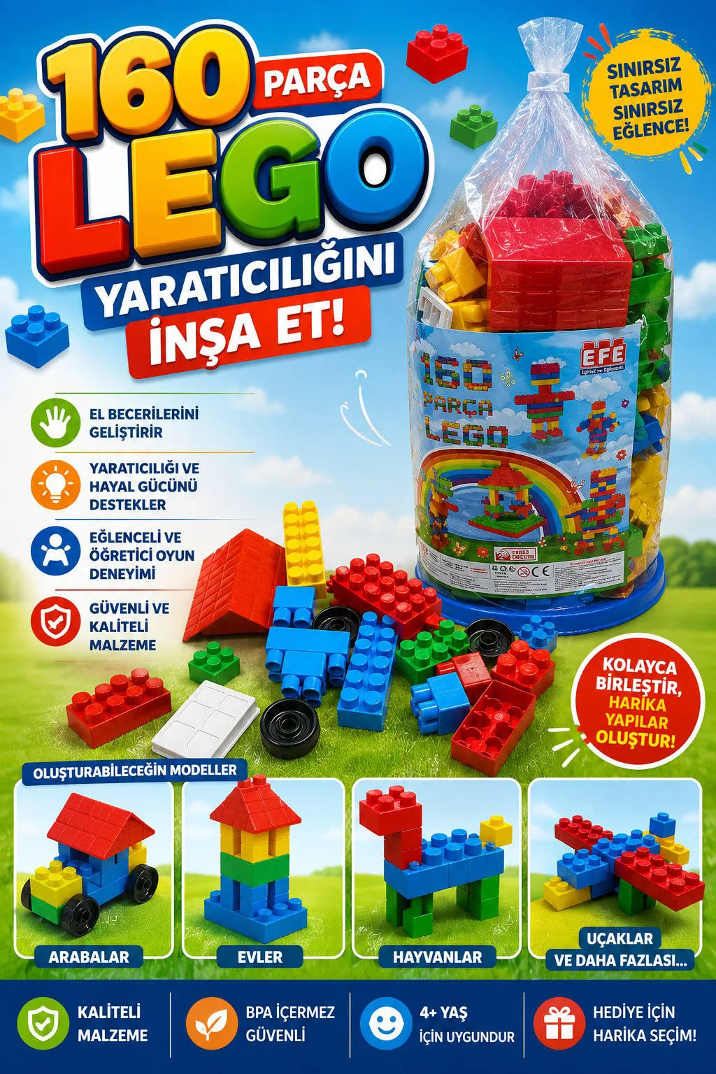 160 PARCA LEGO urun gorseli - 1