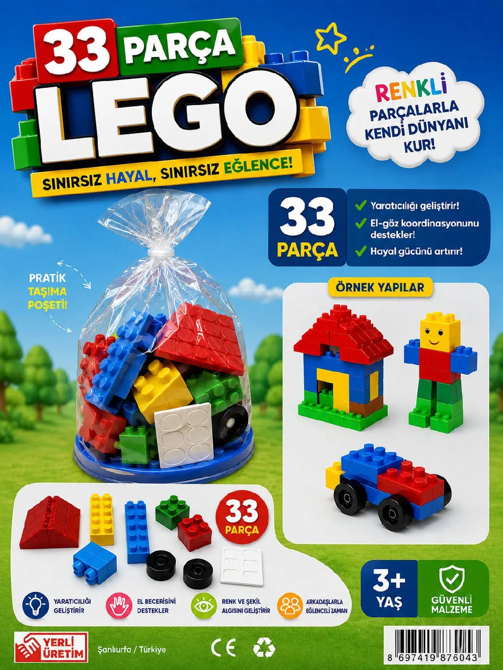 33 PARCA LEGO urun gorseli - 1