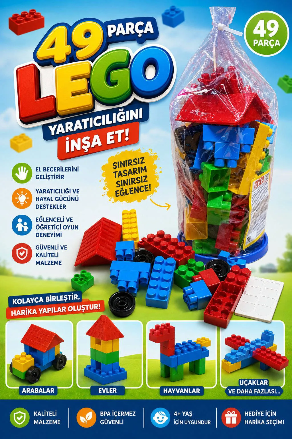 49 PARCA LEGO 108 urun gorseli - 1