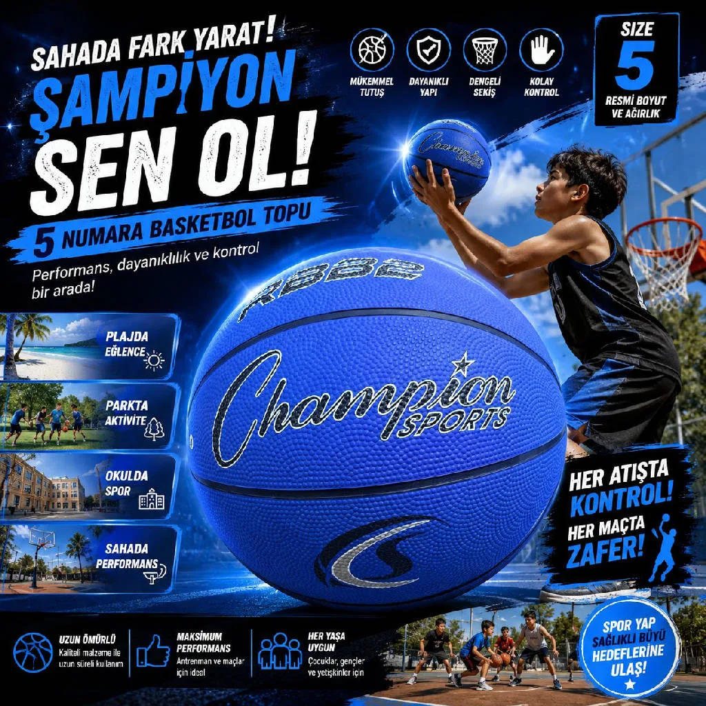 5 NO BASKETBOL TOP urun gorseli - 1