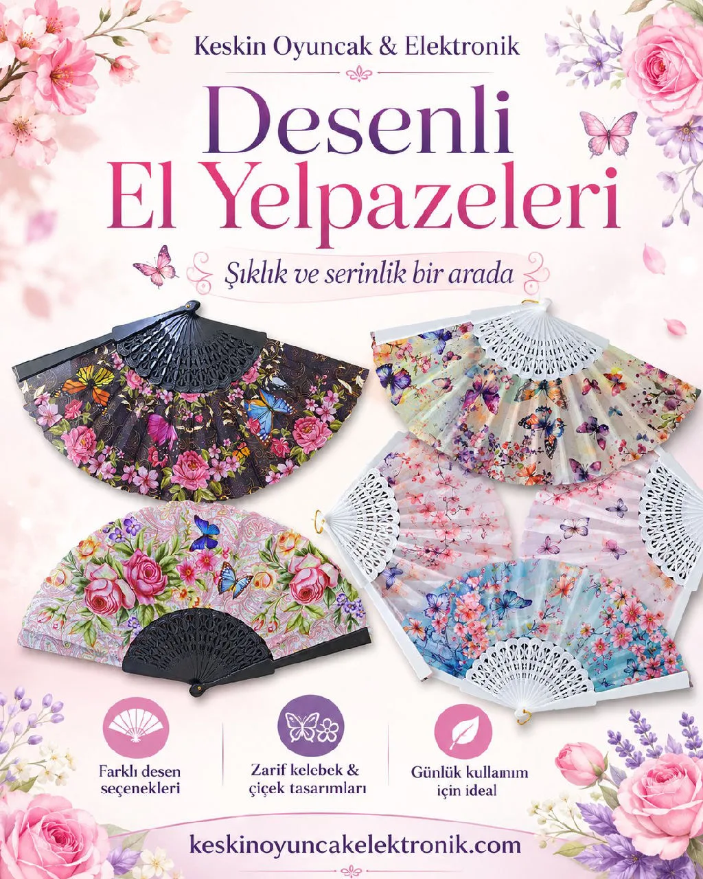 Çalkan Yelpaze Çeşitleri | Keskin Oyuncak & Elektronik urun gorseli - 1
