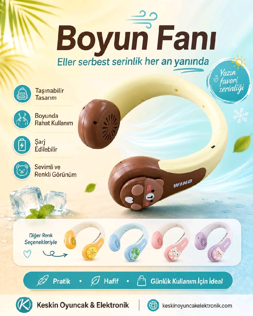 DIJITAL EKRAN -BOYUN -LUX MASA SARJLI FAN urun gorseli - 1