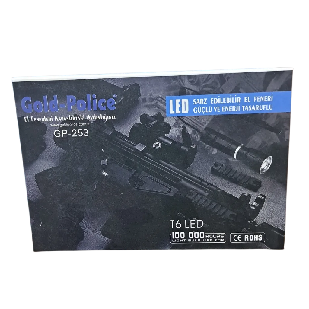 GP253 GOLDPOLICE KUCUK TUFEK FENERI urun gorseli - 1