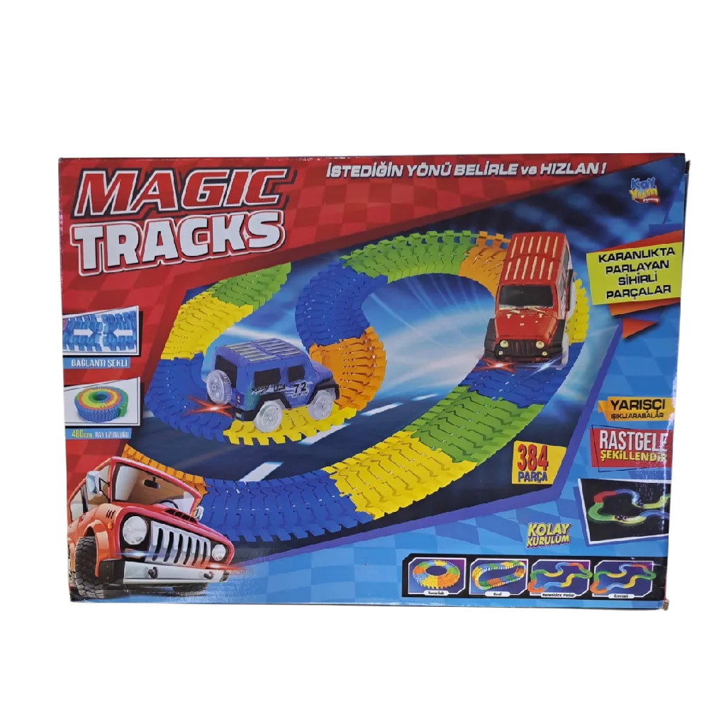 HAREKETLI RAYLAR 8010 384 PARCA MAGIC TRACKS urun gorseli - 1