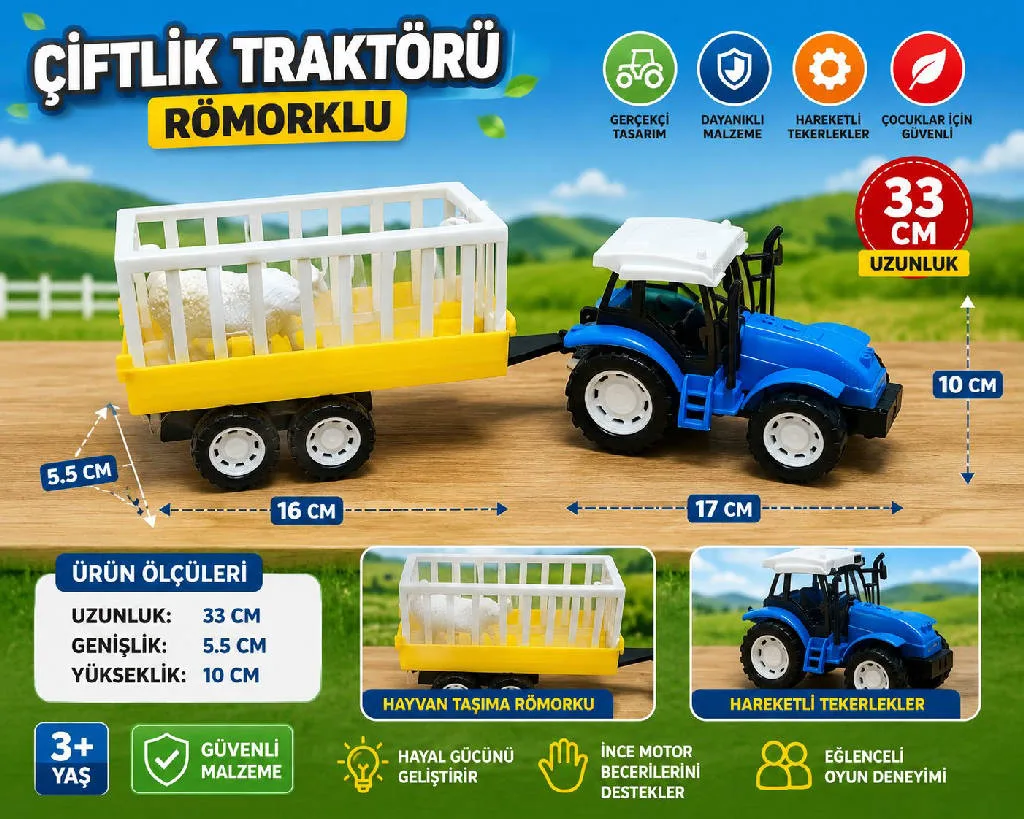 HAYVANLI TRAKTOR urun gorseli - 1