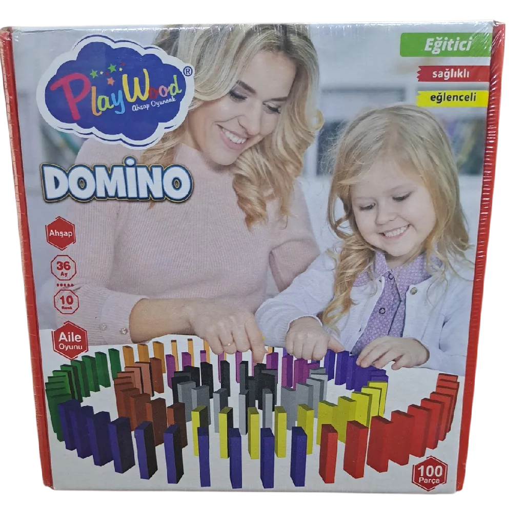KUTUDA AHSAP DOMINO OYUNU urun gorseli - 1