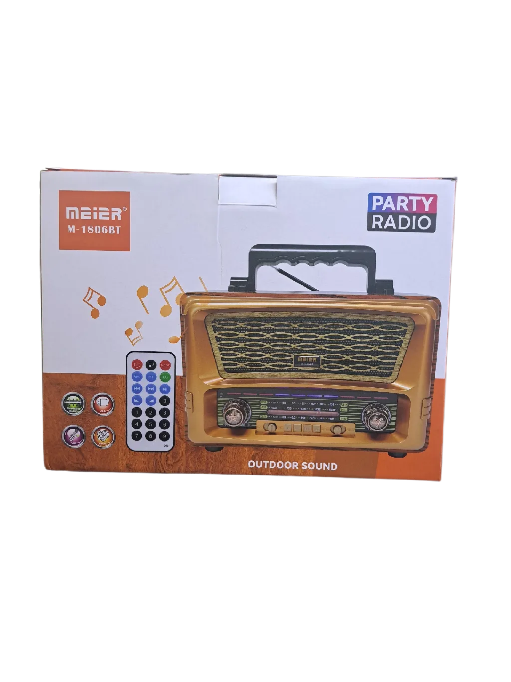 M1806  M1807 USB RADIYO MEIER urun gorseli - 1