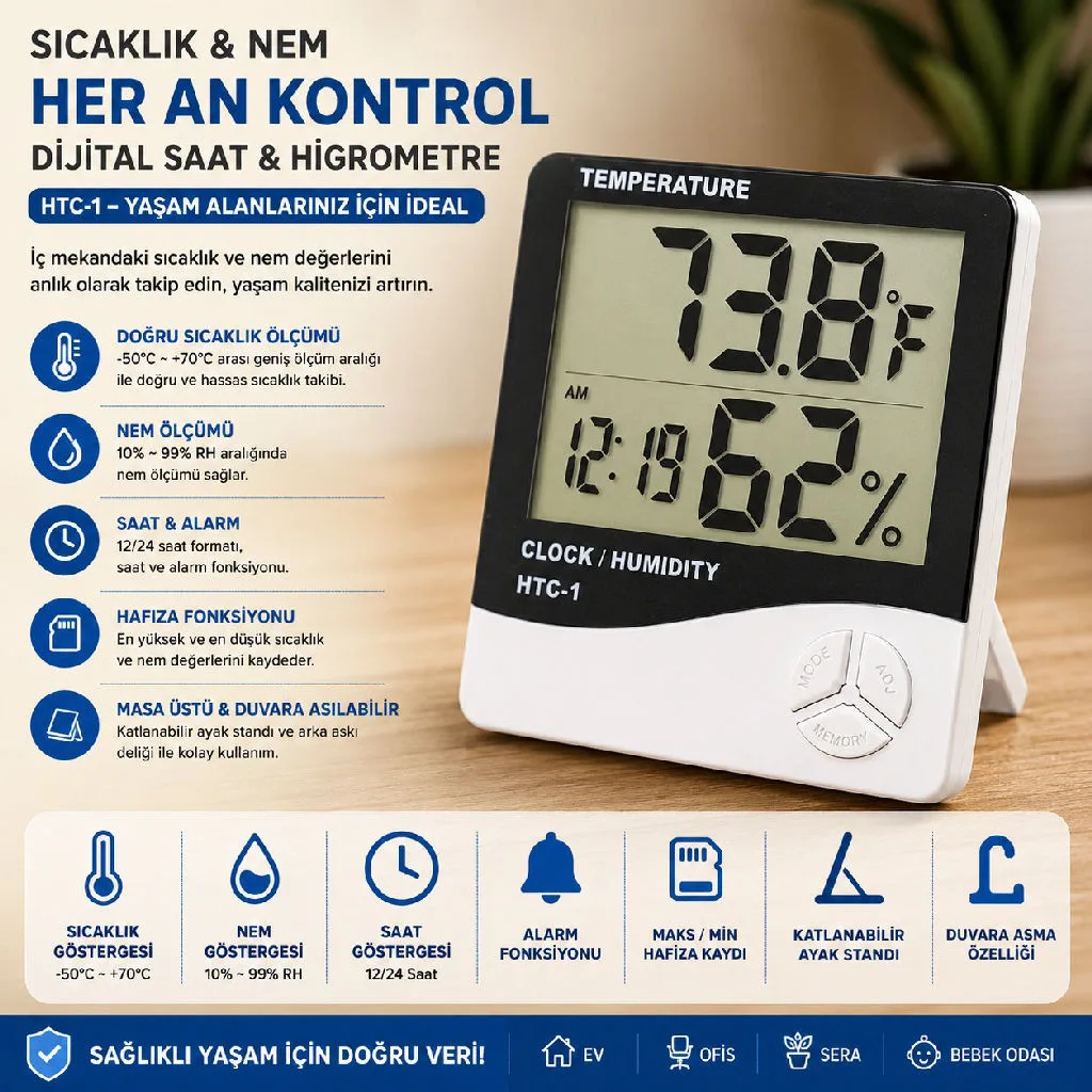 OZS 8425 TERMOMERRE DERECE  HTC 1 urun gorseli - 1