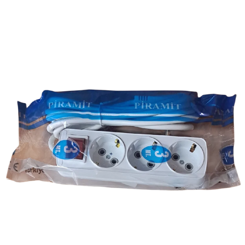 PIRAMIT 3LU 3 METRE ANAHTARLI urun gorseli - 1