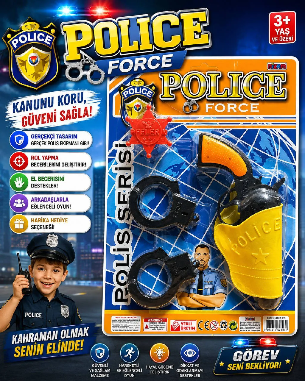 POLIS SETI NZM  303 urun gorseli - 1