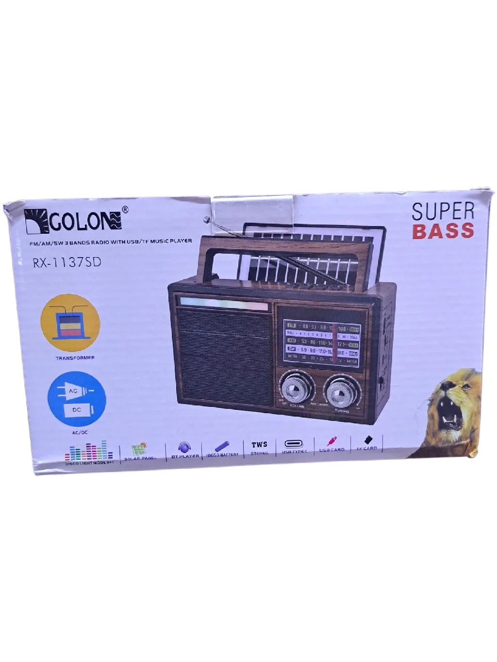 RX 1137 GOLON USB RADIYO urun gorseli - 1