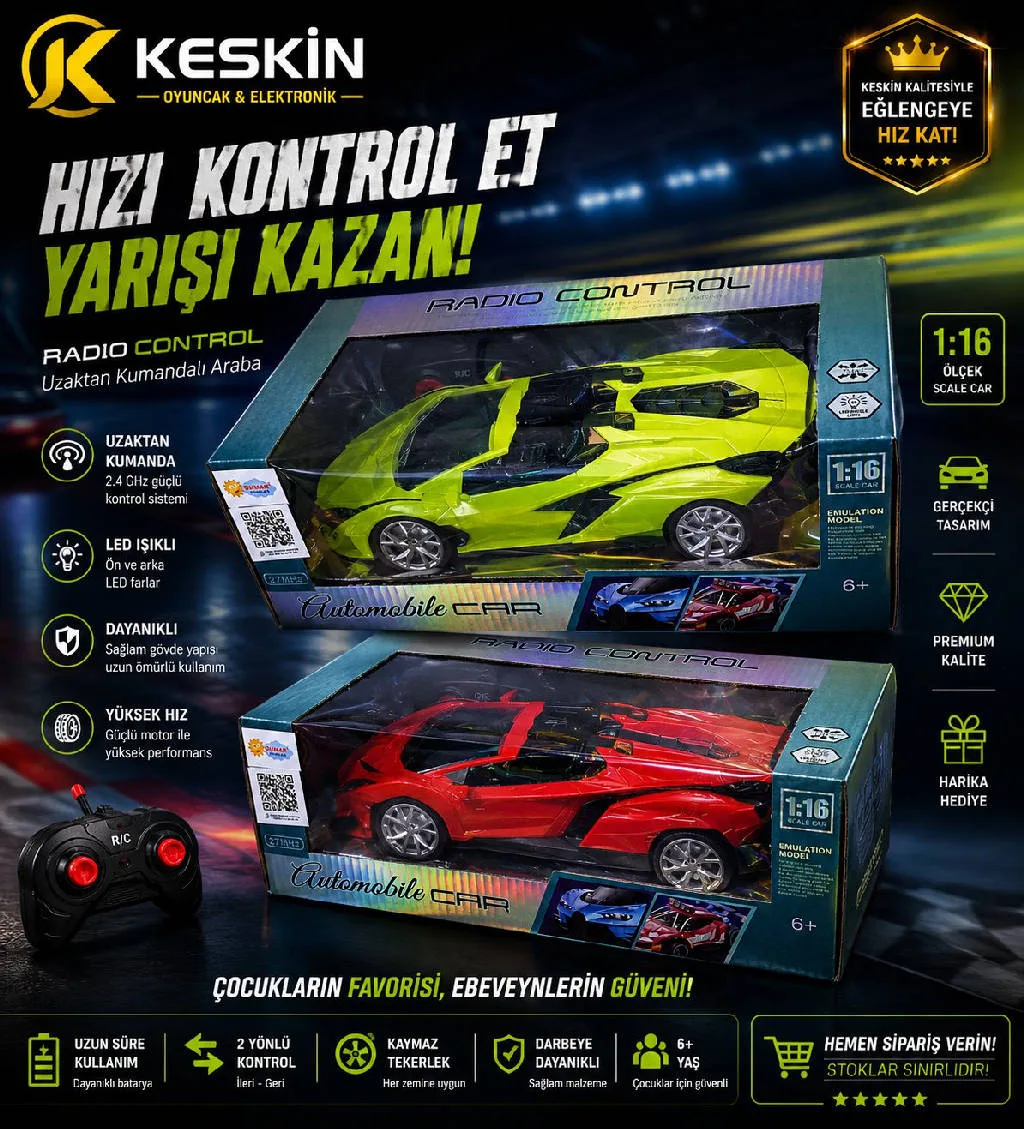 SARJLI KUM SIMULATION SPORT ARABA urun gorseli - 1