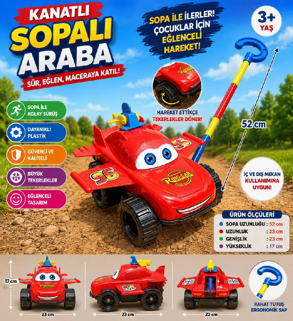 SOPALI KANATLI ARABA 540 urun gorseli - 1
