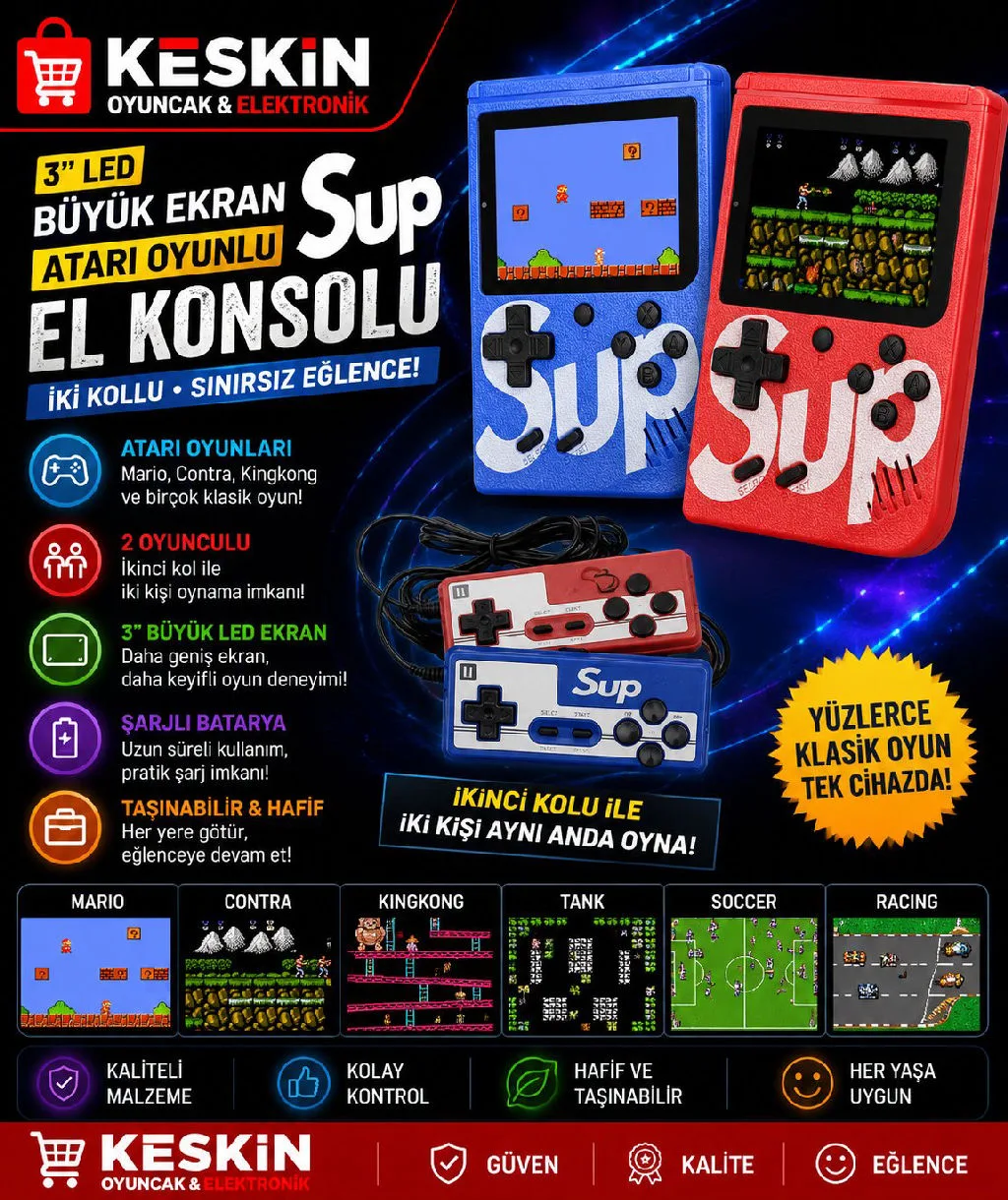 SUP SUPER GAME BOX 400 IN 1 urun gorseli - 1