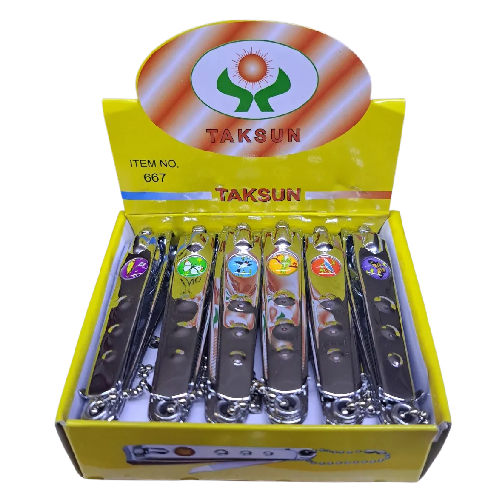 TAKSUN BUYUK TIRNAK MAKASI CICEKLI 667 668 557 urun gorseli - 1