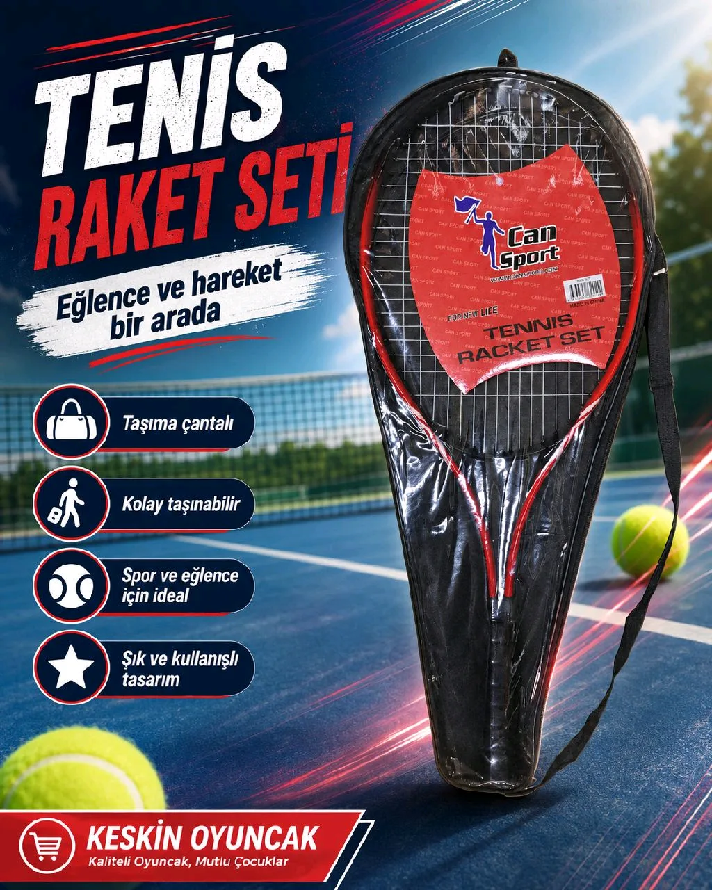 TENIS RAKETI BSR-527 urun gorseli - 1