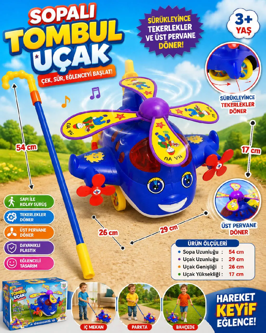 TOMBUL UCAK CINCIN HA YU urun gorseli - 1