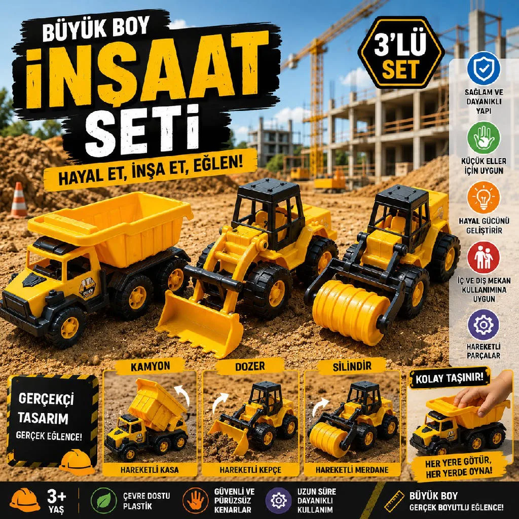 UCAR BUYUK INSAAT SET urun gorseli - 1