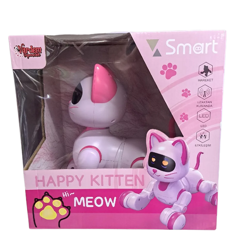 UK SARJLI INTERAKTIF AKILLI KEDI GAW-6602 urun gorseli - 1