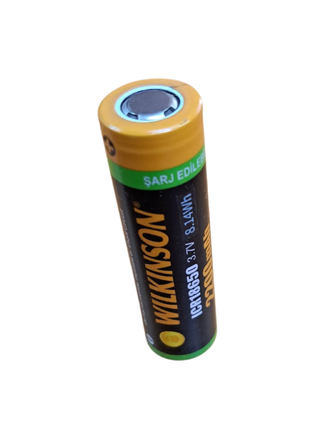 VILKINSON 18650 SARZLI PIL POSETLI BASLIKSIZ 2200 urun gorseli - 1