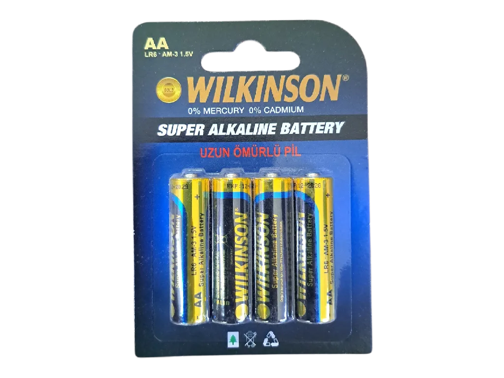 VILKINSON 4LU ALKALINLI KALEM PIL urun gorseli - 1