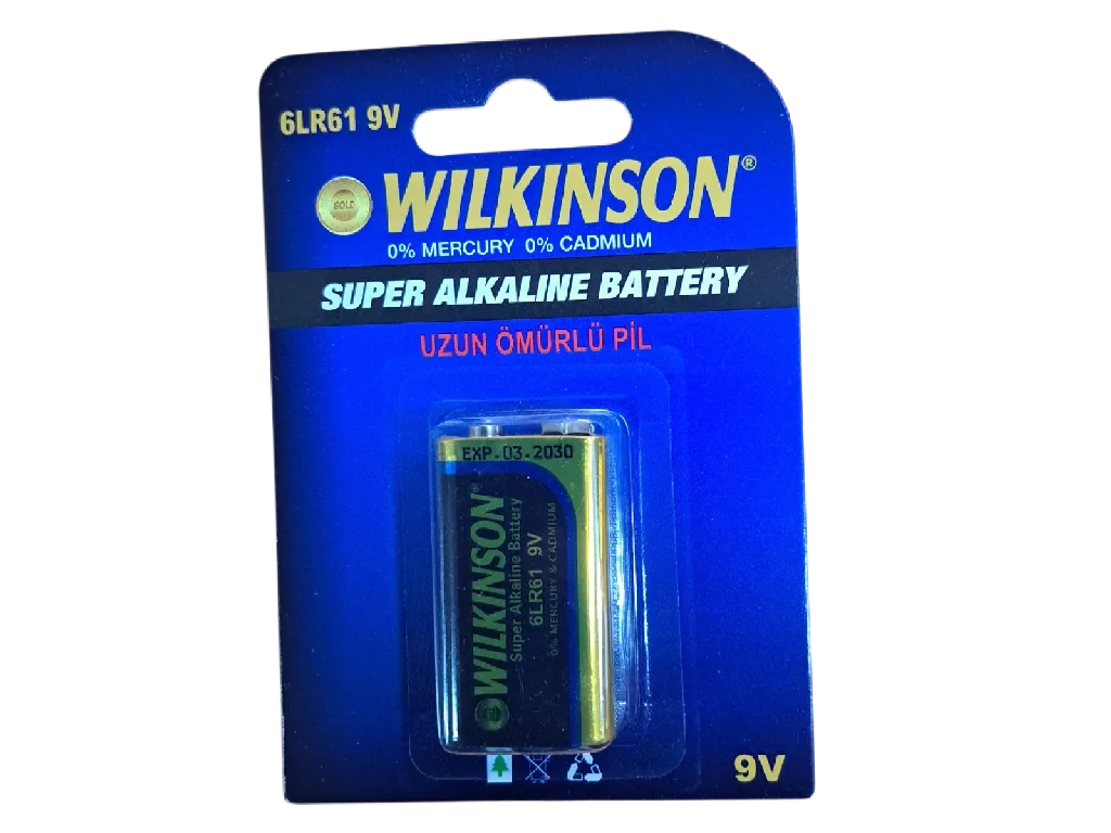 VILKINSON 9 VOLT ALKALINLI urun gorseli - 1